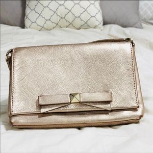 *GENTLY USED* Kate Spade Rose Gold Crossbody Bag